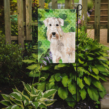 Load image into Gallery viewer, Shamrocks Wheaten Terrier Garden Flag - Outdoor Decorative Yard Flag CK1783GF