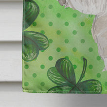 Load image into Gallery viewer, Shamrocks Shih Tzu Puppy Flag Canvas House Size CK1788CHF