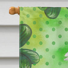 Load image into Gallery viewer, Shamrocks Shih Tzu Flag Canvas House Size CK1789CHF