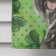 Load image into Gallery viewer, Shamrocks Scottish Terrier Flag Canvas House Size CK1791CHF