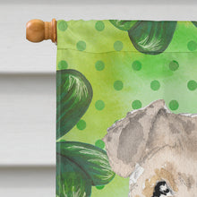 Load image into Gallery viewer, Shamrocks Lakeland Terrier Flag Canvas House Size CK1799CHF