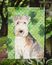 Load image into Gallery viewer, Shamrocks Lakeland Terrier Garden Flag - Outdoor Decorative Yard Flag CK1799GF