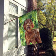 Load image into Gallery viewer, Shamrocks Labradoodle Flag Canvas House Size CK1800CHF
