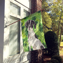 Load image into Gallery viewer, Shamrocks English Pointer Flag Canvas House Size CK1806CHF