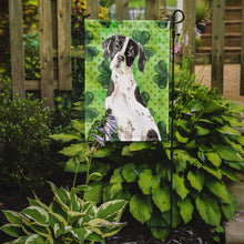 Load image into Gallery viewer, Shamrocks English Pointer Garden Flag - Outdoor Decorative Yard Flag CK1806GF
