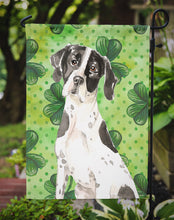 Load image into Gallery viewer, Shamrocks English Pointer Garden Flag - Outdoor Decorative Yard Flag CK1806GF