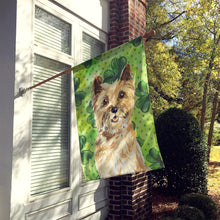 Load image into Gallery viewer, Shamrocks Cairn Terrier Flag Canvas House Size CK1809CHF