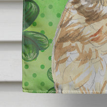 Load image into Gallery viewer, Shamrocks Cairn Terrier Flag Canvas House Size CK1809CHF