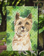 Load image into Gallery viewer, Shamrocks Cairn Terrier Garden Flag - Outdoor Decorative Yard Flag CK1809GF