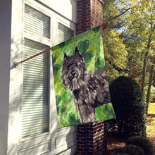Load image into Gallery viewer, Shamrocks Bouvier des Flandres Flag Canvas House Size CK1811CHF