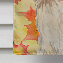 Load image into Gallery viewer, Fall Leaves Spinone Italiano Flag Canvas House Size CK1823CHF