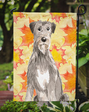 Load image into Gallery viewer, Fall Leaves Irish Wolfhound Garden Flag - Outdoor Decorative Yard Flag CK1839GF
