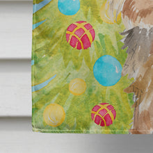 Load image into Gallery viewer, Christmas Tree Yorkie Yorkshire Terrier Flag Canvas House Size CK1854CHF