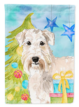 Load image into Gallery viewer, Christmas Tree Wheaten Terrier Flag Canvas House Size CK1857CHF
