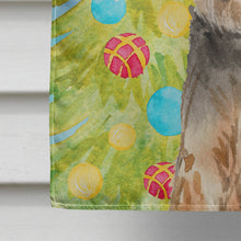 Load image into Gallery viewer, Christmas Tree Welsh Terrier Flag Canvas House Size CK1858CHF