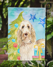 Load image into Gallery viewer, Christmas Tree Spinone Italiano Garden Flag - Outdoor Decorative Yard Flag CK1860GF