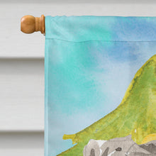 Load image into Gallery viewer, Christmas Tree Schnauzer #1 Flag Canvas House Size CK1866CHF