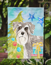 Load image into Gallery viewer, Christmas Tree Schnauzer #1 Garden Flag - Outdoor Decorative Yard Flag CK1866GF