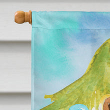 Load image into Gallery viewer, Christmas Tree Rough Collie Flag Canvas House Size CK1867CHF