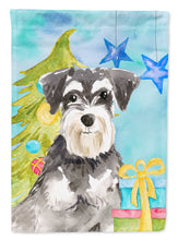 Load image into Gallery viewer, Christmas Tree Schnauzer #2 Garden Flag - Outdoor Decorative Yard Flag CK1870GF