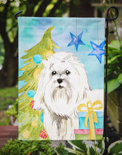 Load image into Gallery viewer, Christmas Tree Maltese Garden Flag - Outdoor Decorative Yard Flag CK1871GF