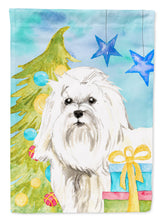 Load image into Gallery viewer, Christmas Tree Maltese Garden Flag - Outdoor Decorative Yard Flag CK1871GF