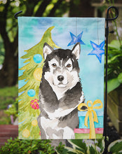 Load image into Gallery viewer, Christmas Tree Alaskan Malamute Garden Flag - Outdoor Decorative Yard Flag CK1872GF