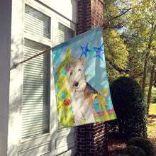 Load image into Gallery viewer, Christmas Tree Lakeland Terrier Flag Canvas House Size CK1873CHF