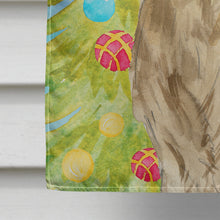 Load image into Gallery viewer, Christmas Tree Golden Retriever Flag Canvas House Size CK1878CHF