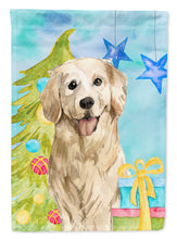 Load image into Gallery viewer, Christmas Tree Golden Retriever Garden Flag - Outdoor Decorative Yard Flag CK1878GF