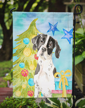 Load image into Gallery viewer, Christmas Tree English Pointer Garden Flag - Outdoor Decorative Yard Flag CK1880GF