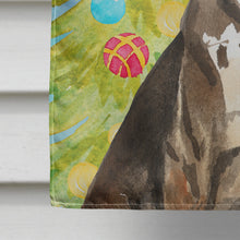 Load image into Gallery viewer, Christmas Tree Catahoula Leopard Dog Flag Canvas House Size CK1882CHF