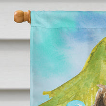 Load image into Gallery viewer, Christmas Tree Cairn Terrier Flag Canvas House Size CK1883CHF