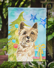 Load image into Gallery viewer, Christmas Tree Cairn Terrier Garden Flag - Outdoor Decorative Yard Flag CK1883GF