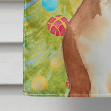Load image into Gallery viewer, Christmas Tree Boxer Flag Canvas House Size CK1884CHF
