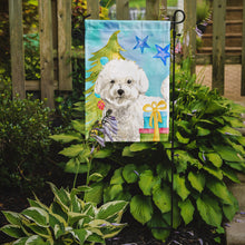 Load image into Gallery viewer, Christmas Tree Bichon Frise Garden Flag - Outdoor Decorative Yard Flag CK1888GF