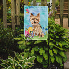 Load image into Gallery viewer, Easter Eggs Yorkie Yorkshire Terrier Garden Flag - Outdoor Decorative Yard Flag CK1891GF