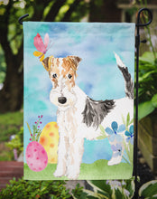 Load image into Gallery viewer, Easter Eggs Fox Terrier Garden Flag - Outdoor Decorative Yard Flag CK1892GF