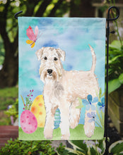 Load image into Gallery viewer, Easter Eggs Wheaten Terrier Garden Flag - Outdoor Decorative Yard Flag CK1894GF