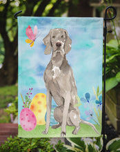 Load image into Gallery viewer, Easter Eggs Weimaraner Garden Flag - Outdoor Decorative Yard Flag CK1896GF