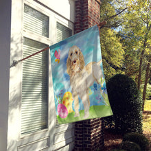 Load image into Gallery viewer, Easter Eggs Spinone Italiano Flag Canvas House Size CK1897CHF