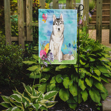 Load image into Gallery viewer, Easter Eggs Siberian Husky Garden Flag - Outdoor Decorative Yard Flag CK1898GF