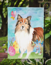 Load image into Gallery viewer, Easter Eggs Sheltie Garden Flag - Outdoor Decorative Yard Flag CK1901GF
