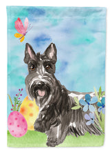 Load image into Gallery viewer, Easter Eggs Scottish Terrier Garden Flag - Outdoor Decorative Yard Flag CK1902GF