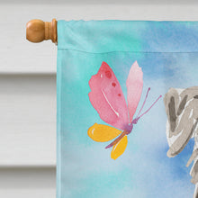 Load image into Gallery viewer, Easter Eggs Schnauzer #1 Flag Canvas House Size CK1903CHF
