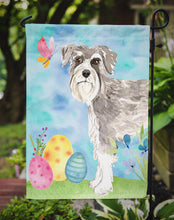 Load image into Gallery viewer, Easter Eggs Schnauzer #1 Garden Flag - Outdoor Decorative Yard Flag CK1903GF