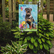 Load image into Gallery viewer, Easter Eggs Rottweiler Garden Flag - Outdoor Decorative Yard Flag CK1905GF