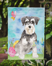 Load image into Gallery viewer, Easter Eggs Schnauzer #2 Garden Flag - Outdoor Decorative Yard Flag CK1907GF