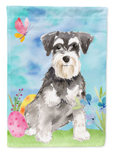 Load image into Gallery viewer, Easter Eggs Schnauzer #2 Garden Flag - Outdoor Decorative Yard Flag CK1907GF