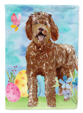 Load image into Gallery viewer, Easter Eggs Labradoodle Garden Flag - Outdoor Decorative Yard Flag CK1911GF